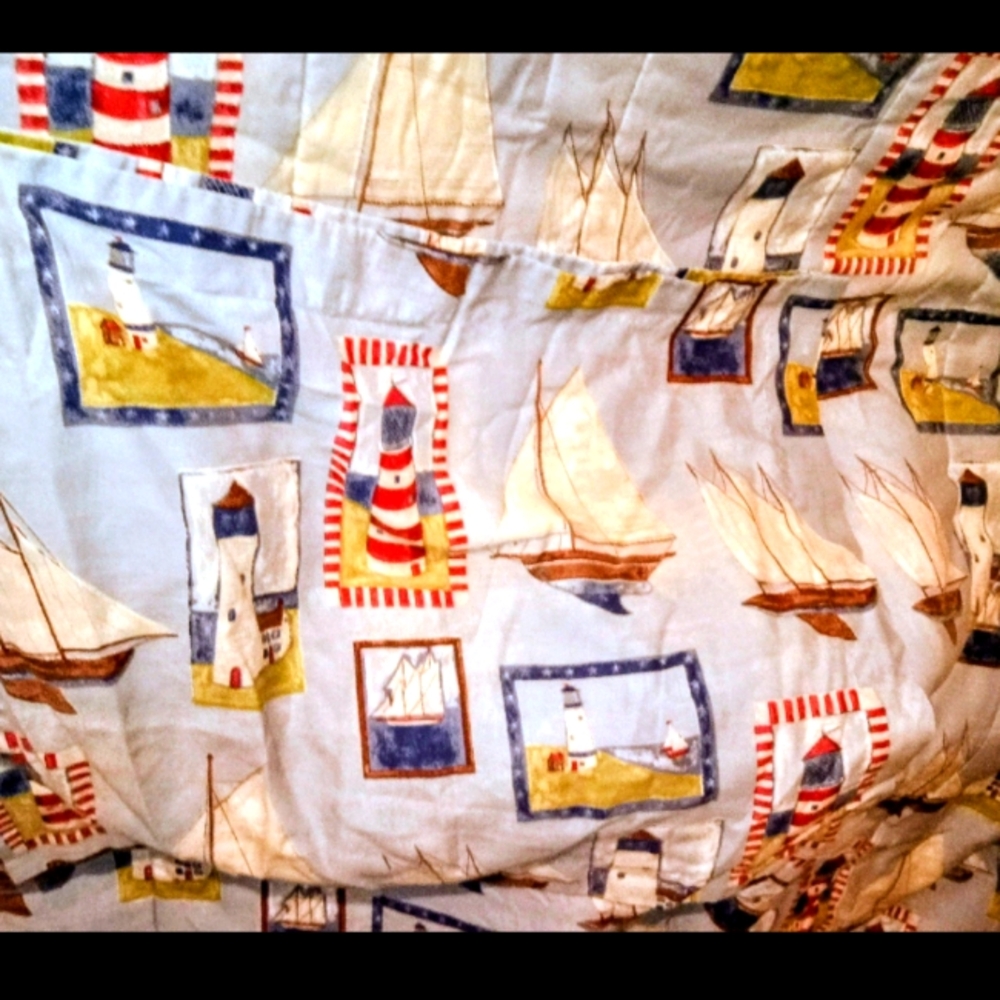 Vintage West Point Stevens Nautical bedding